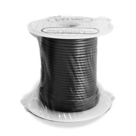 Velvac Primary Wire, GPT, 14 AWG, Copper, Black, PVC Jacket, Stranded 051135-6